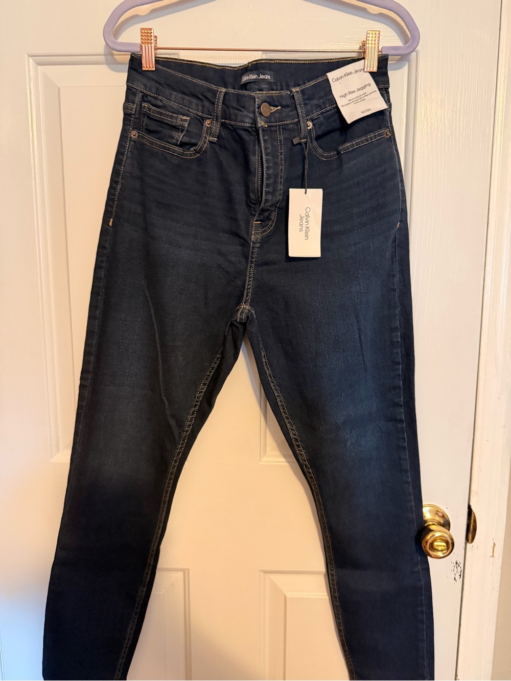 Calvin Klein Jeans Dark Blue Skinny Jeans. Size 10 / 30